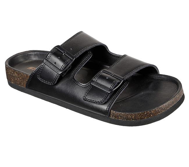 Sandalias de Verano Skechers Hombre - Krevon Negro ZEICG4156